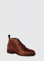 Waterville Mid Top Leather Boot - Bourbon