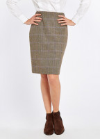 Fern Tweed Skirt - Woodrose