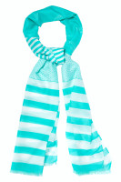 Belclare Lightweight Printed Scarf - Spearmint