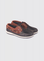 Commodore XLT Deck Shoe - Navy/Brown