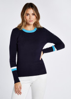 Tolka Sweater - Navy Multi
