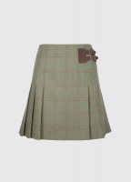 Foxglove Tweed Skirt - Acorn