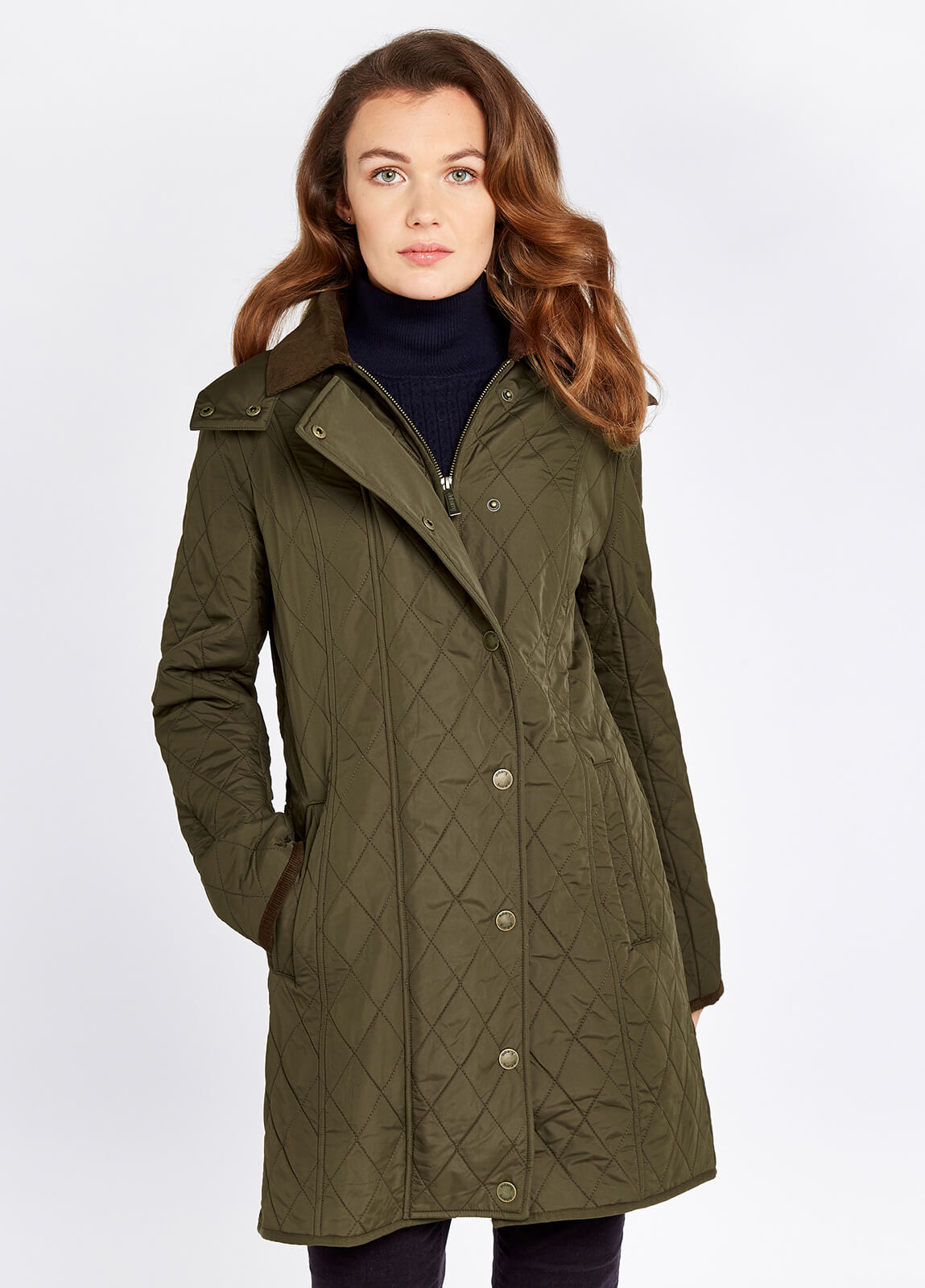 Jamestown Quilted Jacket - Olive