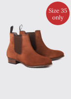 Cork Leather Soled Boot - Russet