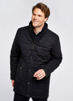 Cashel Quilted Jacket - Navy