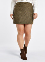 Buckthorn Tweed Skirt - Heath