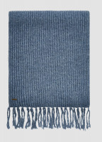 Sallygrove Knitted Scarf - Slate Blue