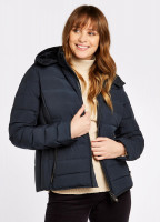 Kilkelly Quilted Coat - Navy