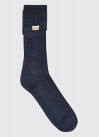 Holycross Alpaca Socks - Navy