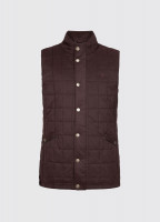 Yeats Quilted Gilet - Chestnut