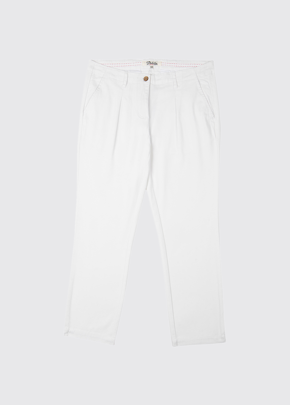 Reed Capri Trousers - White