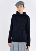 Kennedy Knitted Sweater - Navy