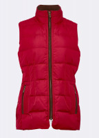 Spiddal Quilted Gilet - Cardinal