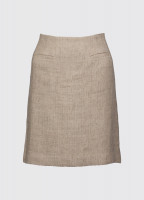 Sunflower Linen Ladies Skirt - Oatmeal