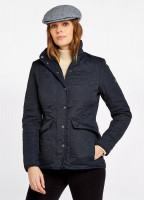 Bettystown Quilted Coat - Navy