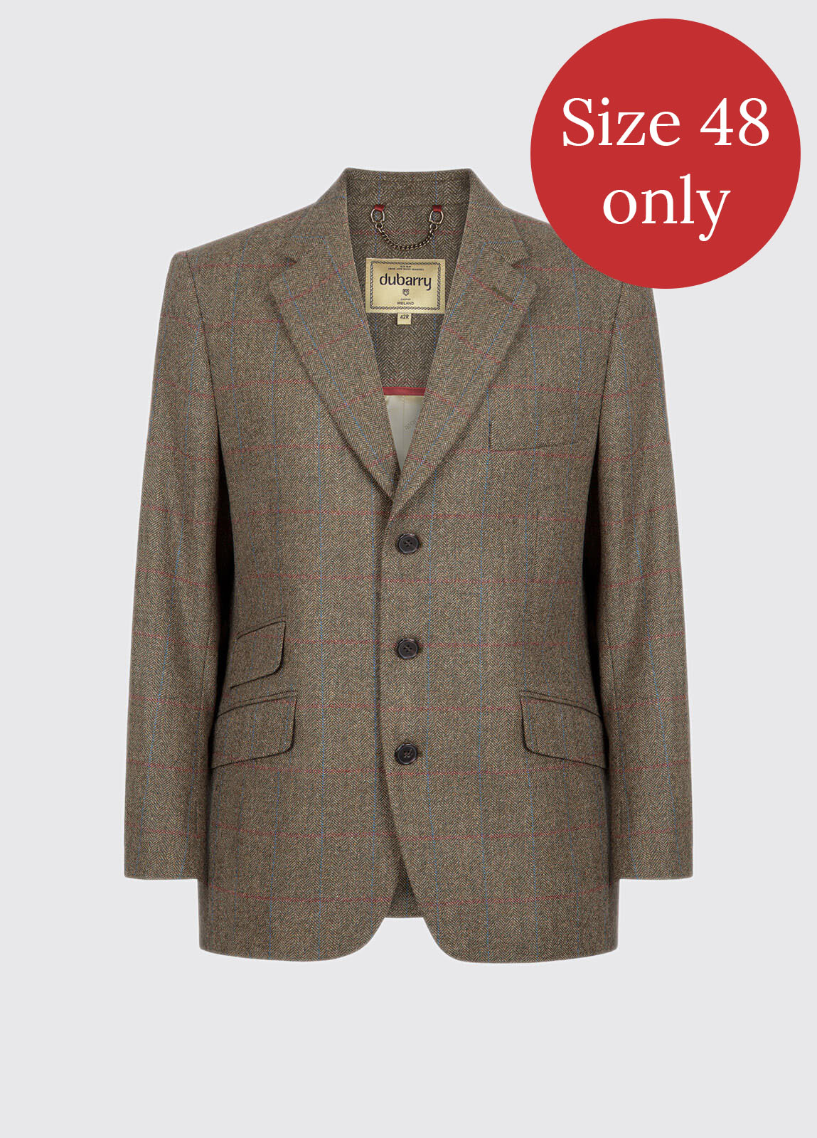 Gorse Regular Fit Tweed Jacket - Moss