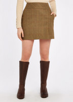 Bellflower Tweed Skirt - Elm
