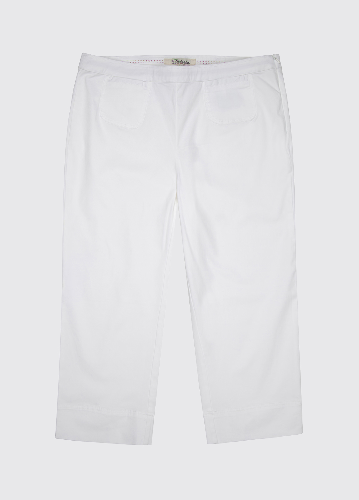 Bluebell Cropped Trousers - White