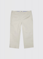 Bluebell Cropped Trousers - Oyster
