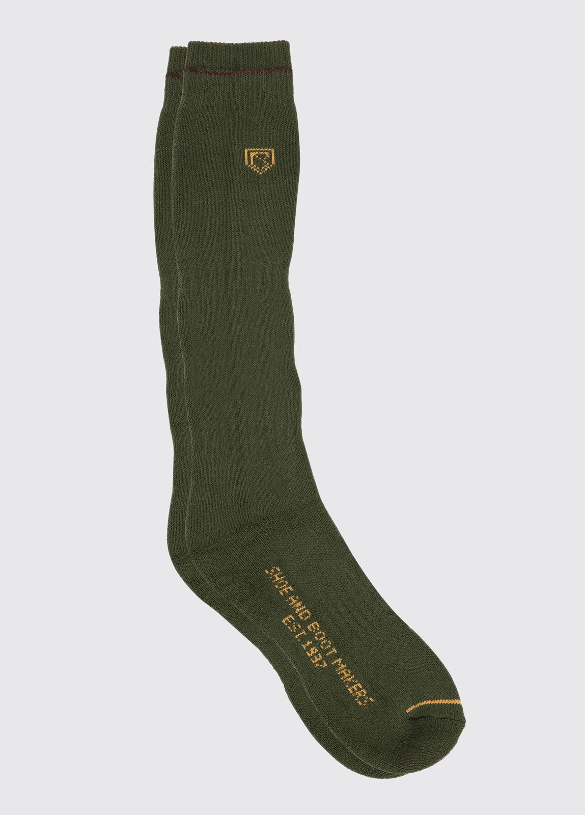 Long Boot Socks - Olive