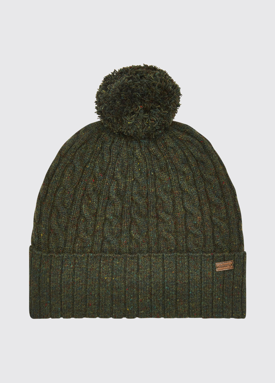 Schull Knitted Hat - Olive