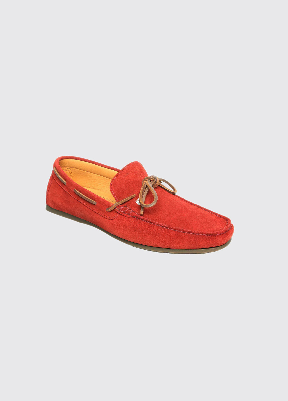 Corsica Mens Deck Shoe - Red