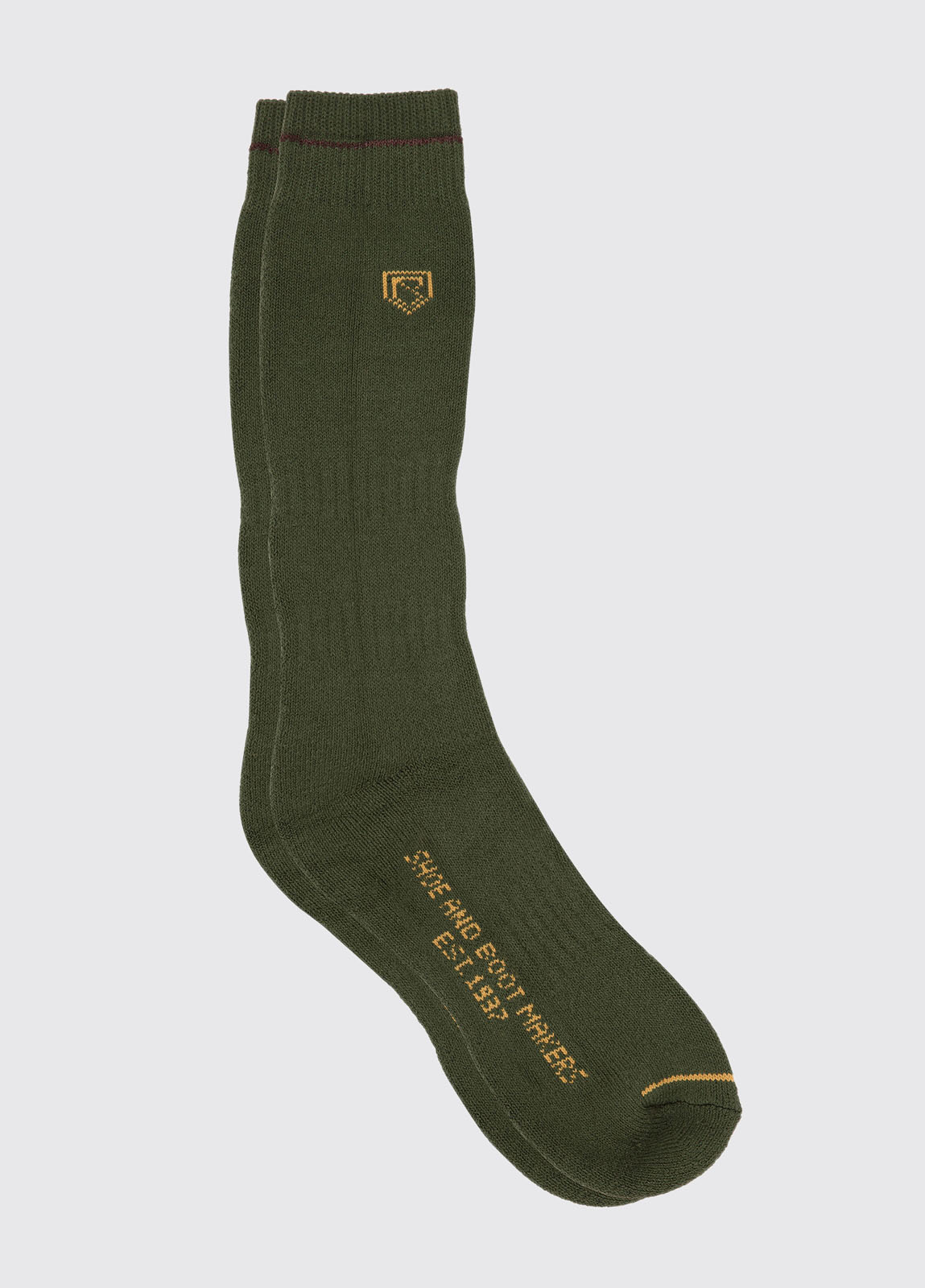 Short Boot Socks - Olive