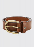 Porthall Leather Belt - Chestnut