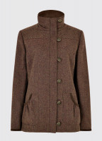 Bracken Tweed Coat - Oakwood