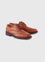 Derry Goodyear Brogue Shoes - Tan