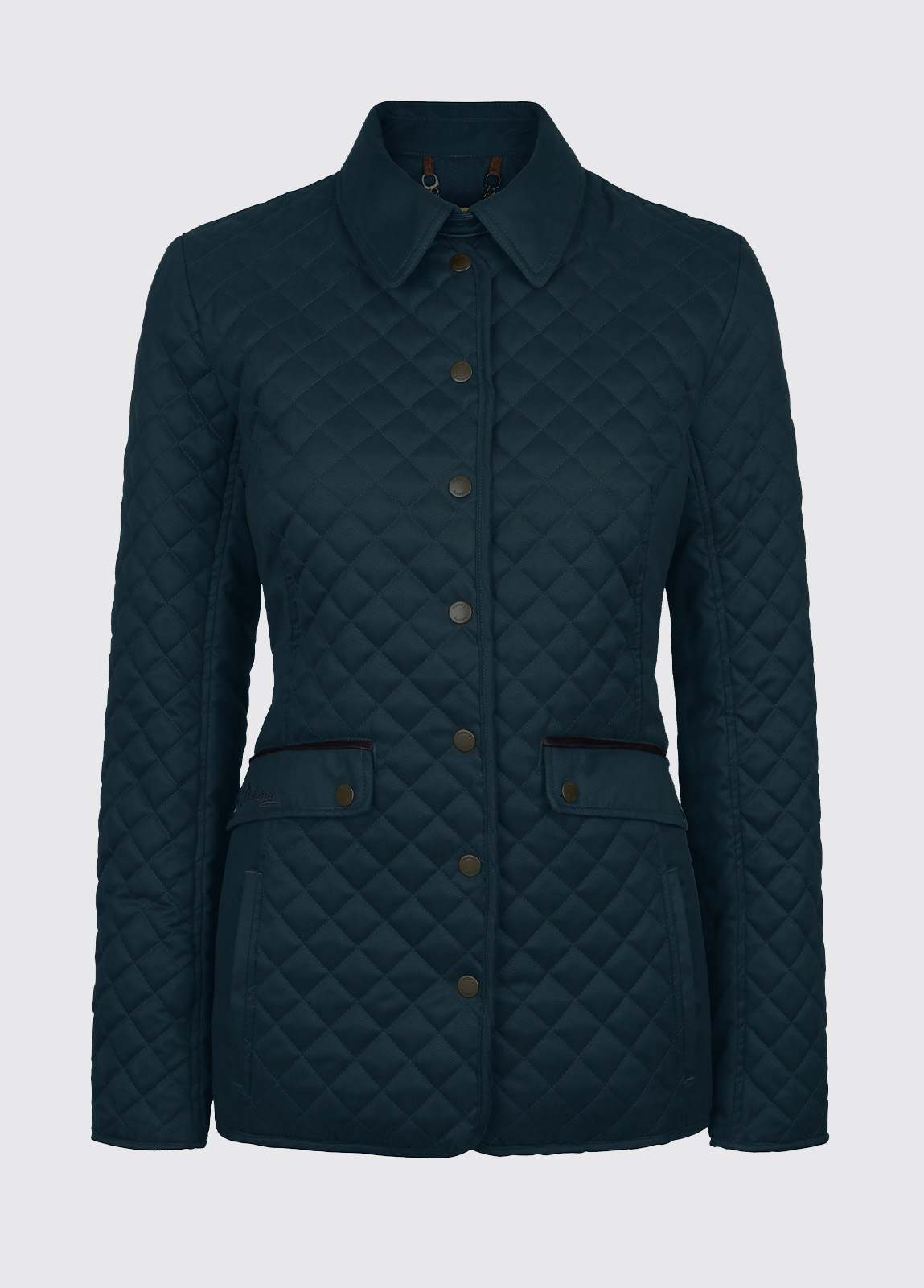 Shaw Women&#039;s Quilted Jacket - Petrol Blue