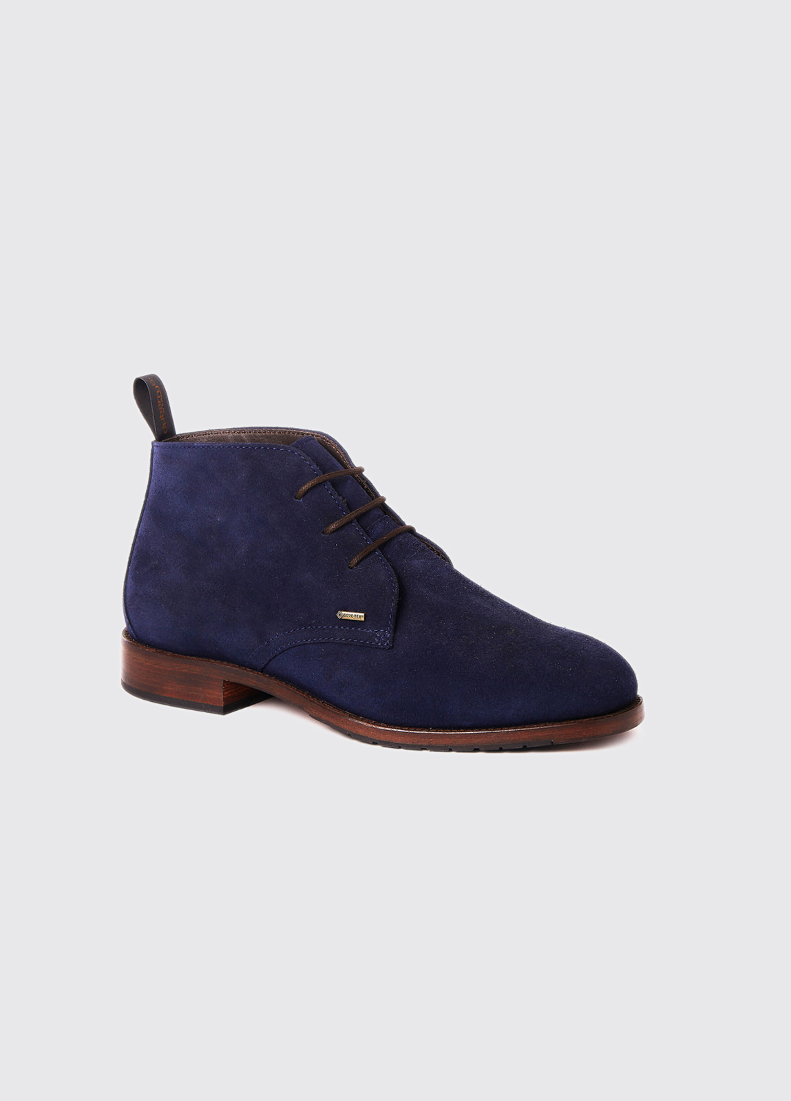 Waterville Mid Top Leather Boot - French Navy