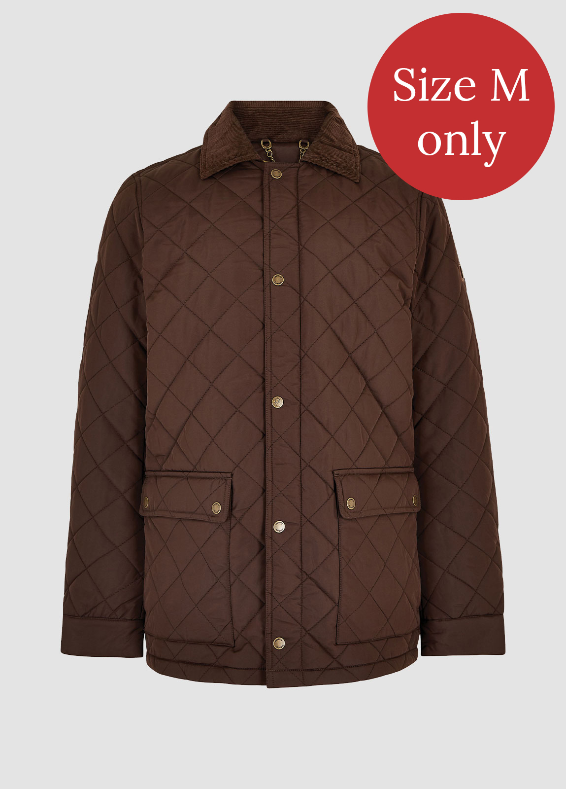 Adare Quilted Jacket - Peat