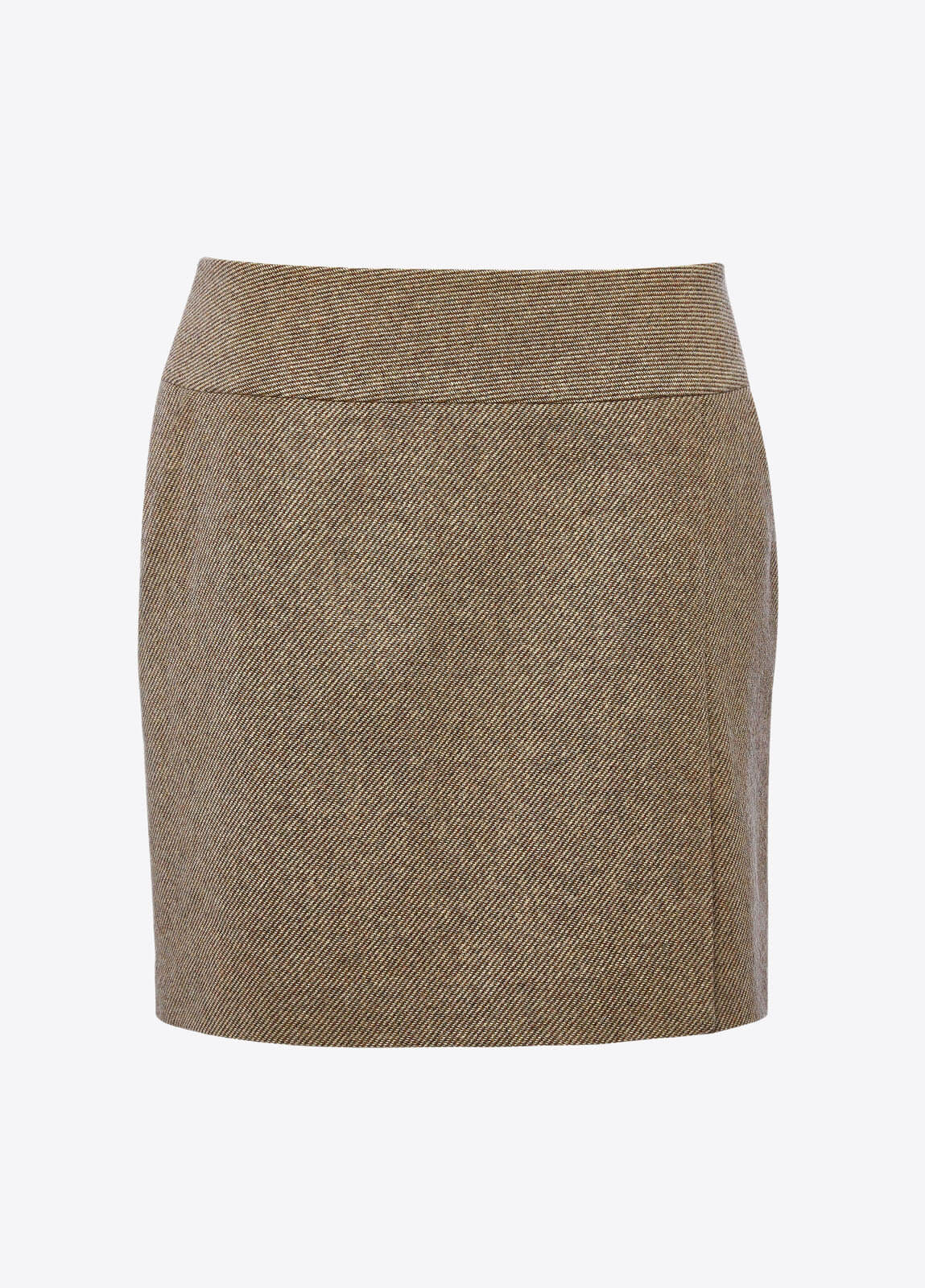 Bellflower Tweed Skirt - Sable