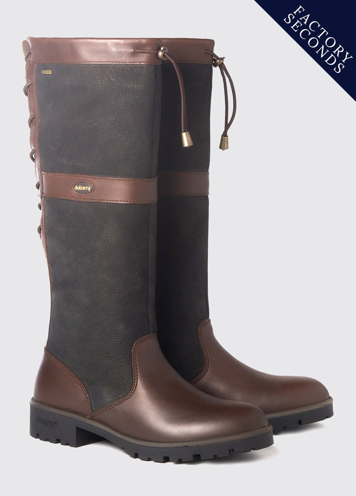 Glanmire Country Boot - Black/Brown