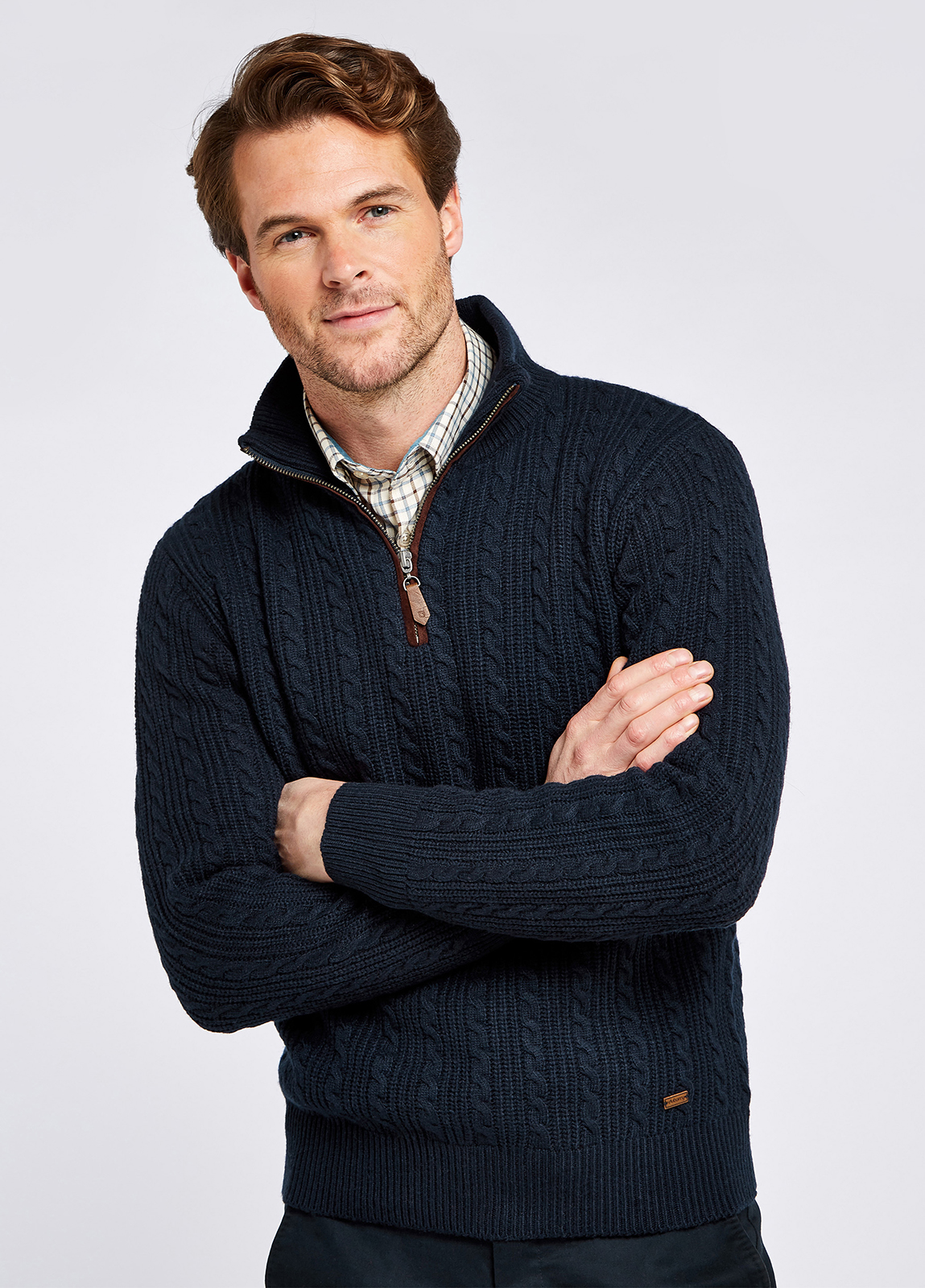 Portnahinch Knitted Sweater - Navy