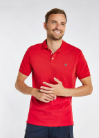 Quinlan UPF 40 Polo - Engine Red