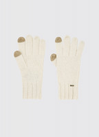 Hayes Knitted Gloves - Chalk