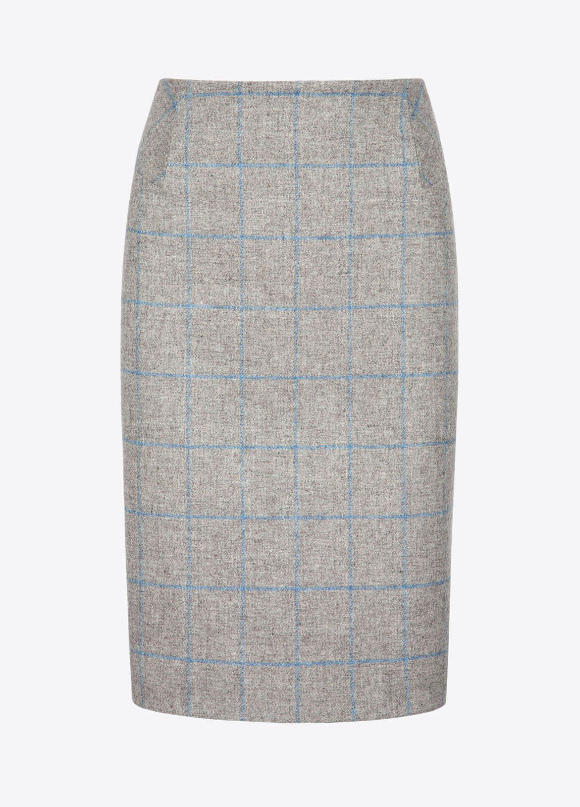 Fern Tweed Skirt - Shale