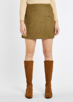 Buckthorn Tweed Skirt - Elm - Size EU36