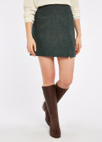 Bellflower Tweed Skirt - Mist