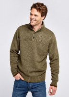 Roundwood Knitted Sweater - Dusky Green