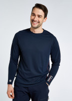 Ancona Unisex Long-sleeved t-shirt - Navy