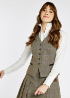 Redberry Tweed Waistcoat - Woodrose - Size EU36