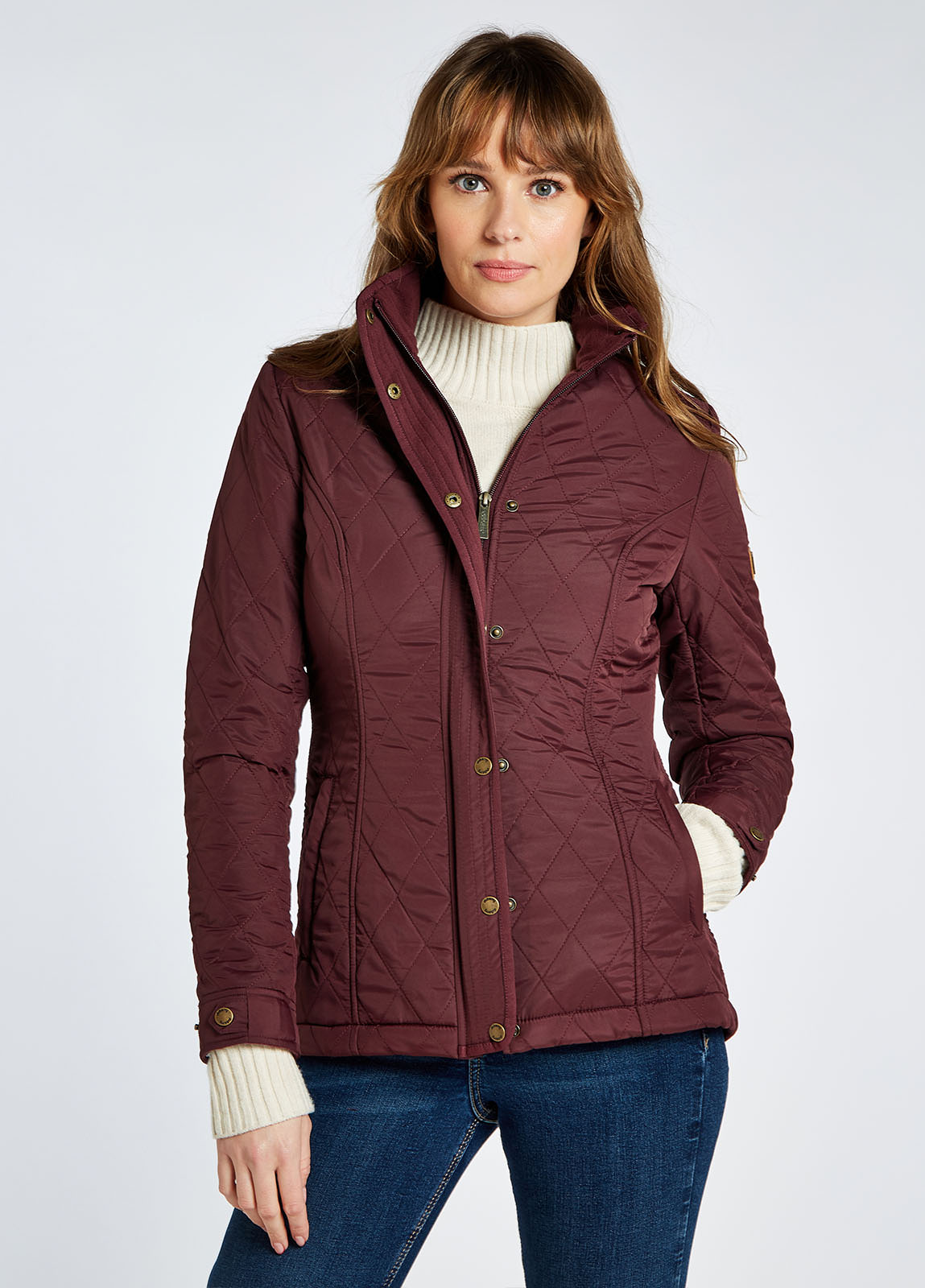 Camlodge Quilted Jacket - Currant