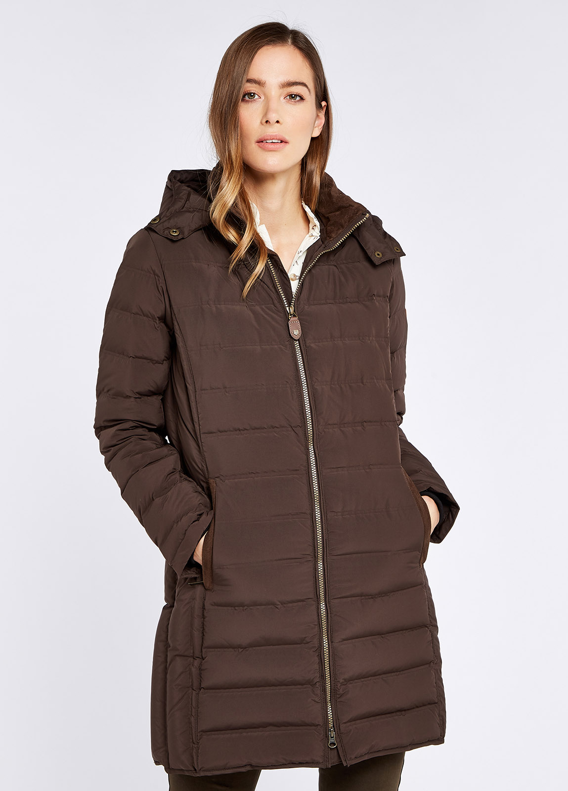 Ballybrophy Quilted Jacket - Peat