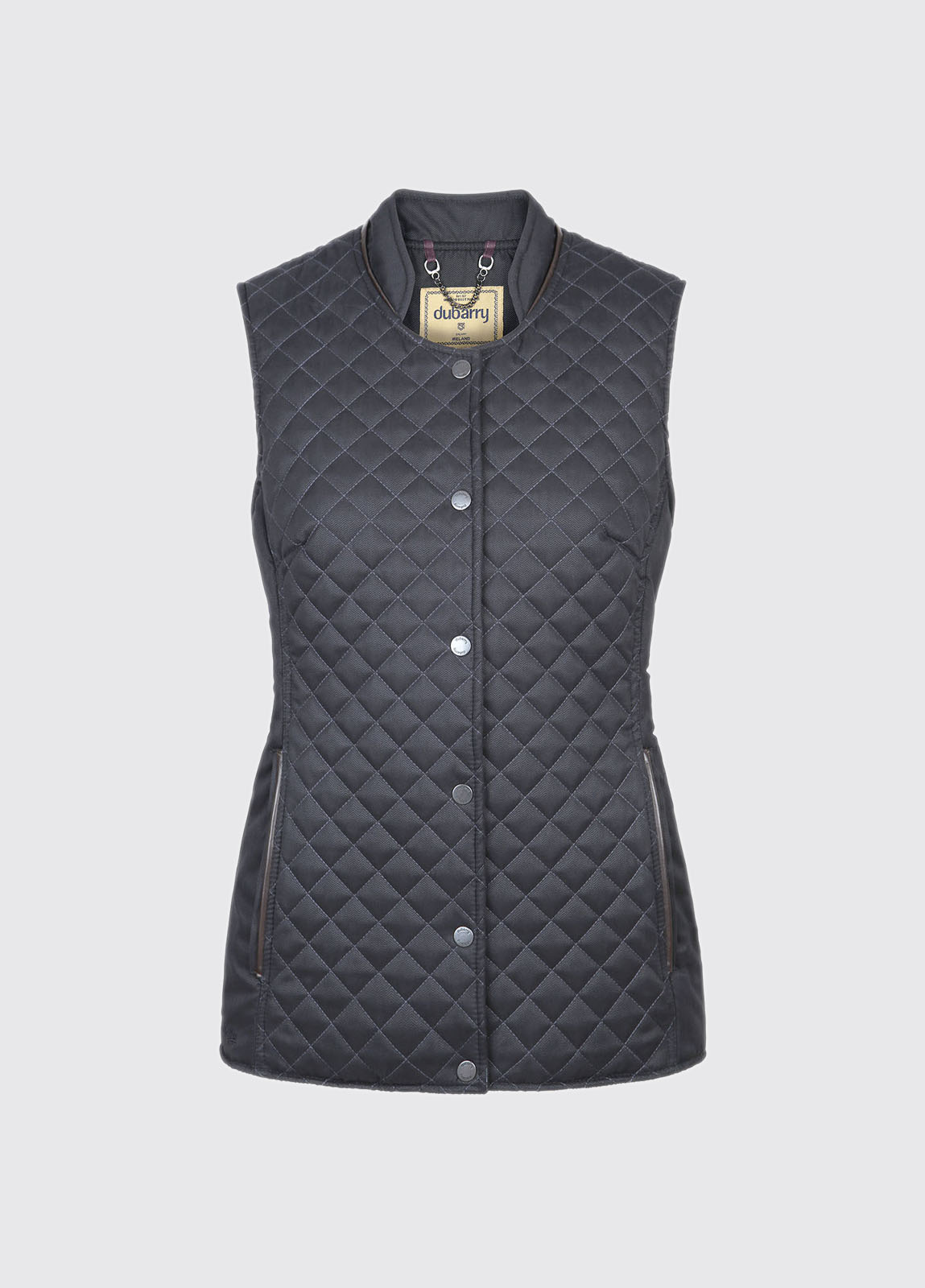 Wilde Womens Quilted Gilet - Navy