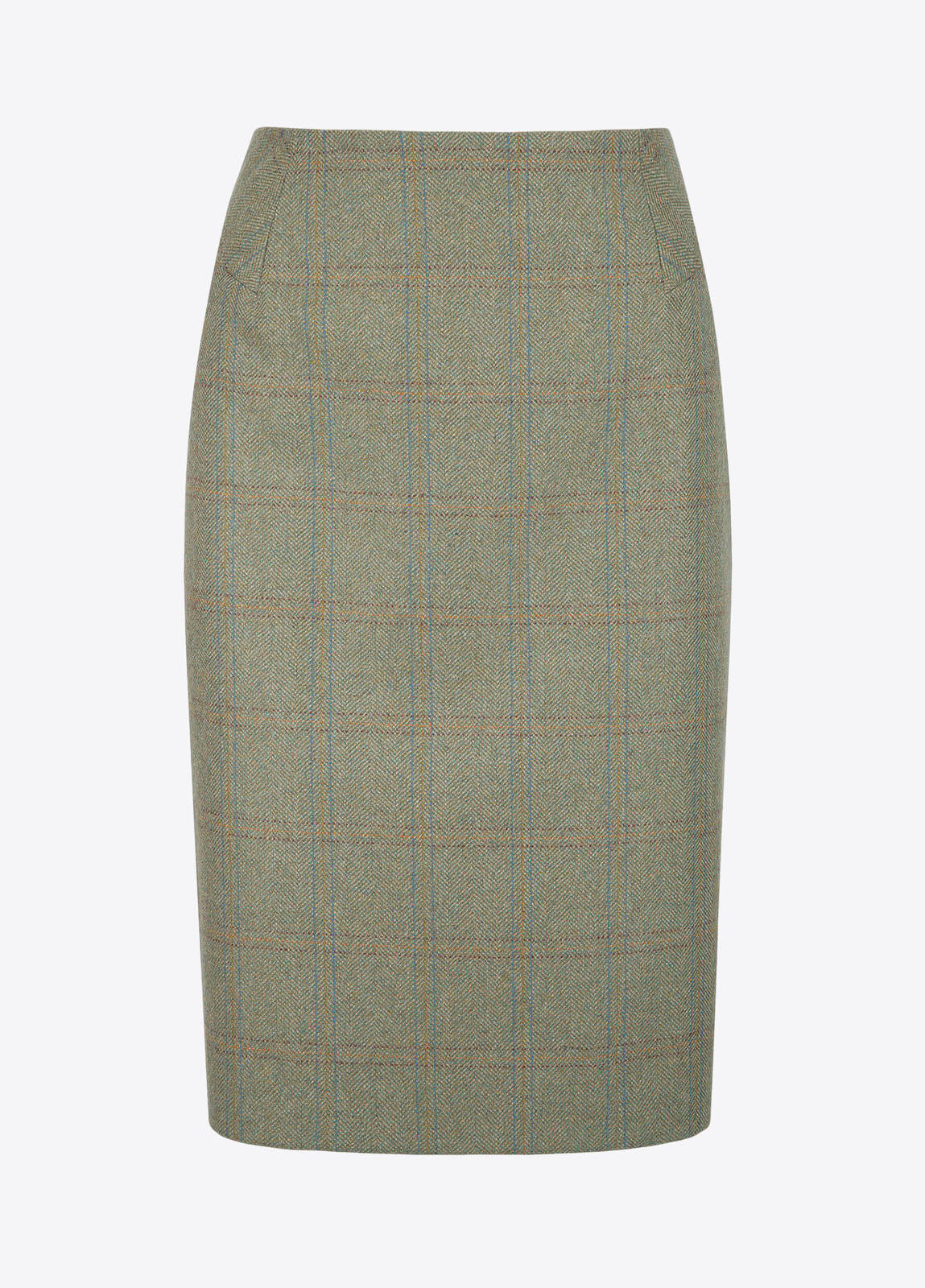 Fern Tweed Skirt - Connacht Acorn