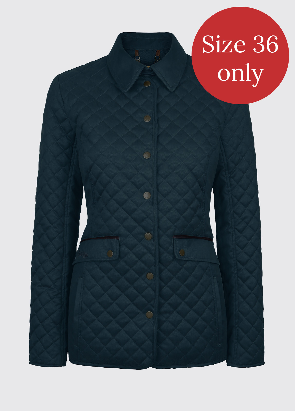 Shaw Women's Quilted Jacket - Petrol Blue