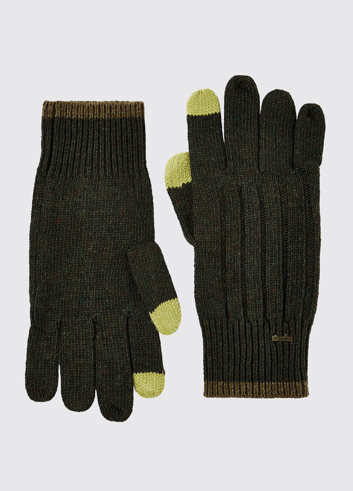 Marsh Knitted Gloves - Olive